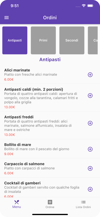 * app in Flutter